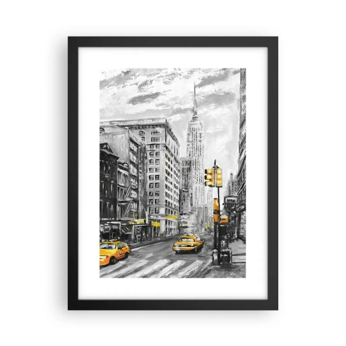 Poster în ramă neagră - O poveste din New York - 30x40 cm