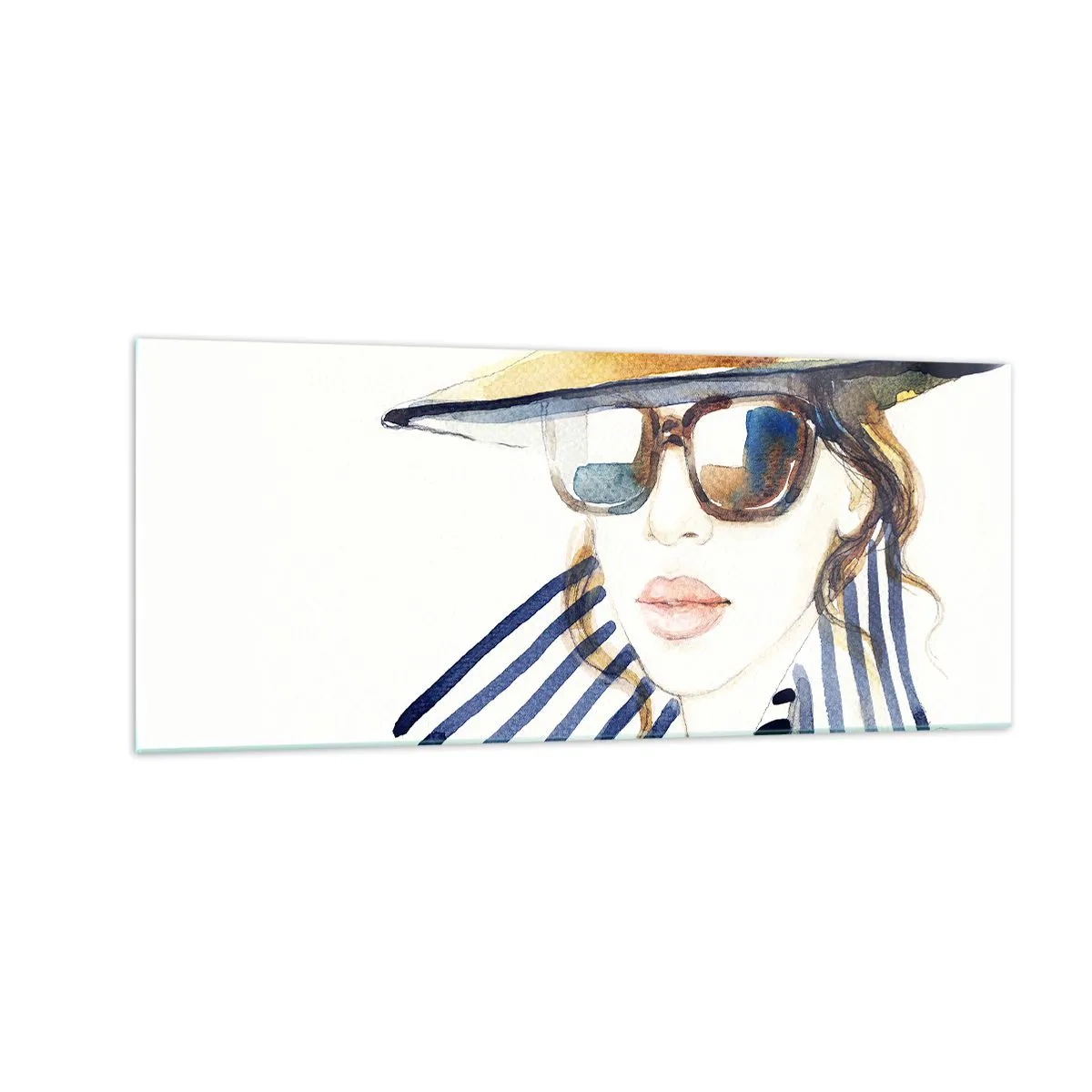 Tablou pe sticlă - Bun venit la Florida! - 100x40 cm