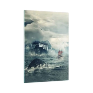 Tablou pe sticlă - Pe ape magice - 70x100 cm