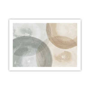 Poster - Întrepătrunderea lumilor - 70x50 cm