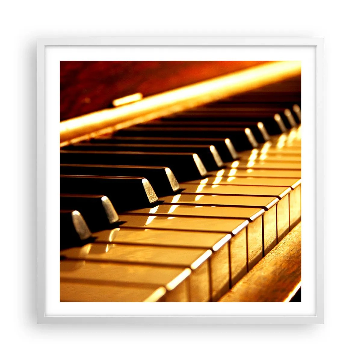 Poster în ramă albă - Posibilități nelimitate - 60x60 cm