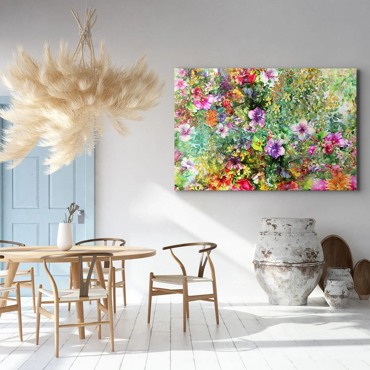 Tablou pe pânză - Să ne pierdem în flori - 100x70 cm