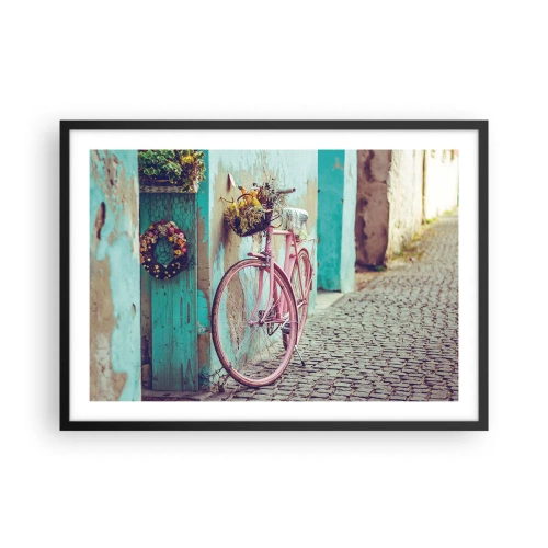 Poster în ramă neagră - Mă întorc imediat - 70x50 cm