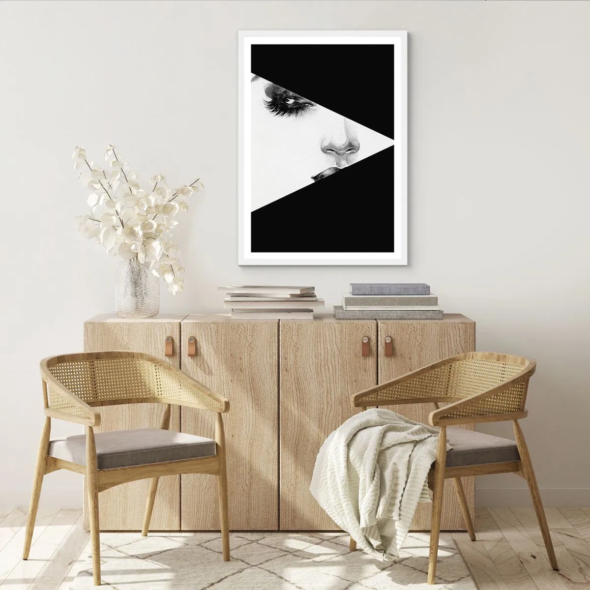 Poster în ramă albă - Mereu nedescoperită - 30x40 cm