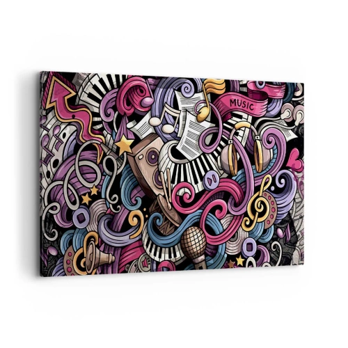 Tablou pe pânză - Melodie complicată - 100x70 cm