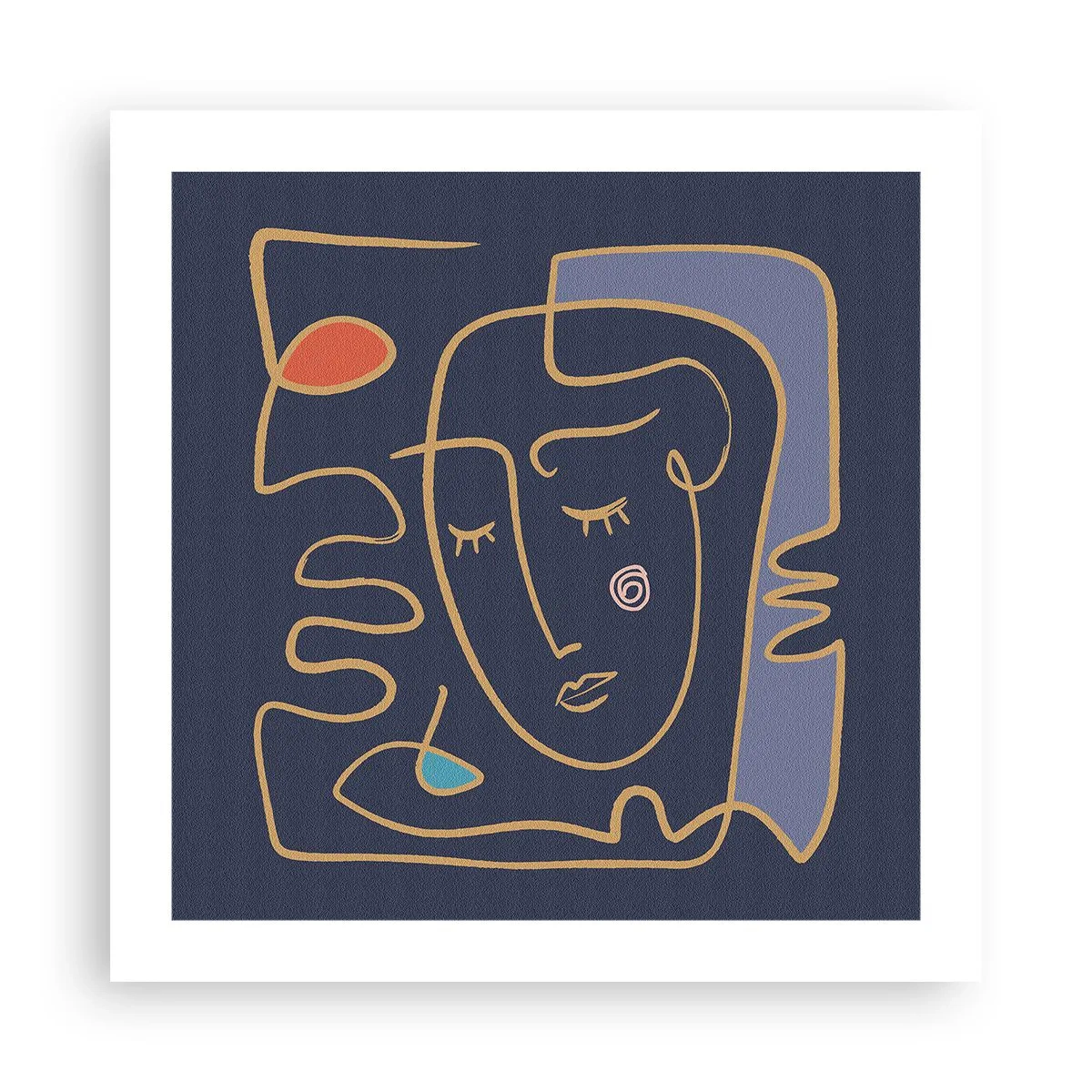 Poster - În reverie - 50x50 cm