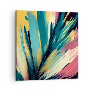 Tablou pe pânză - Compoziția - o explozie de bucurie - 50x50 cm