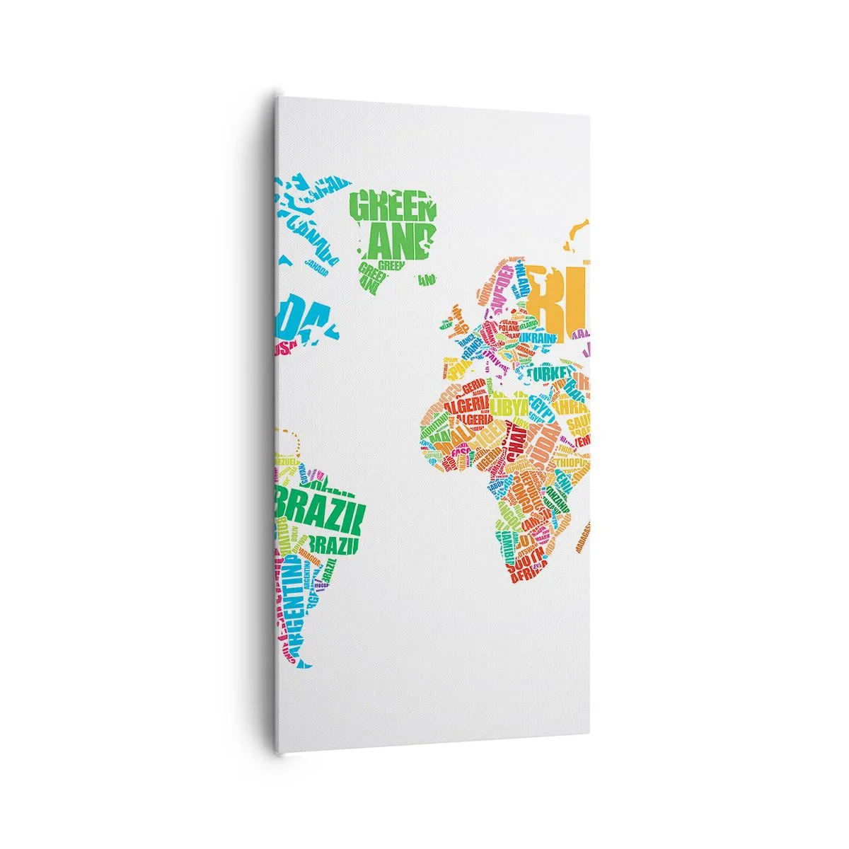 Tablou pe pânză - Vreau să le cunosc pe toate - 65x120 cm