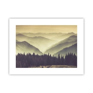 Poster - Dincolo de munți... - 40x30 cm