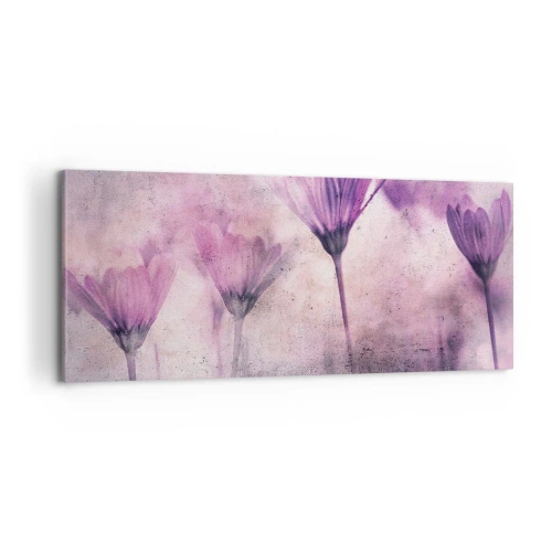 Tablou pe pânză - Un vis de flori - 100x40 cm