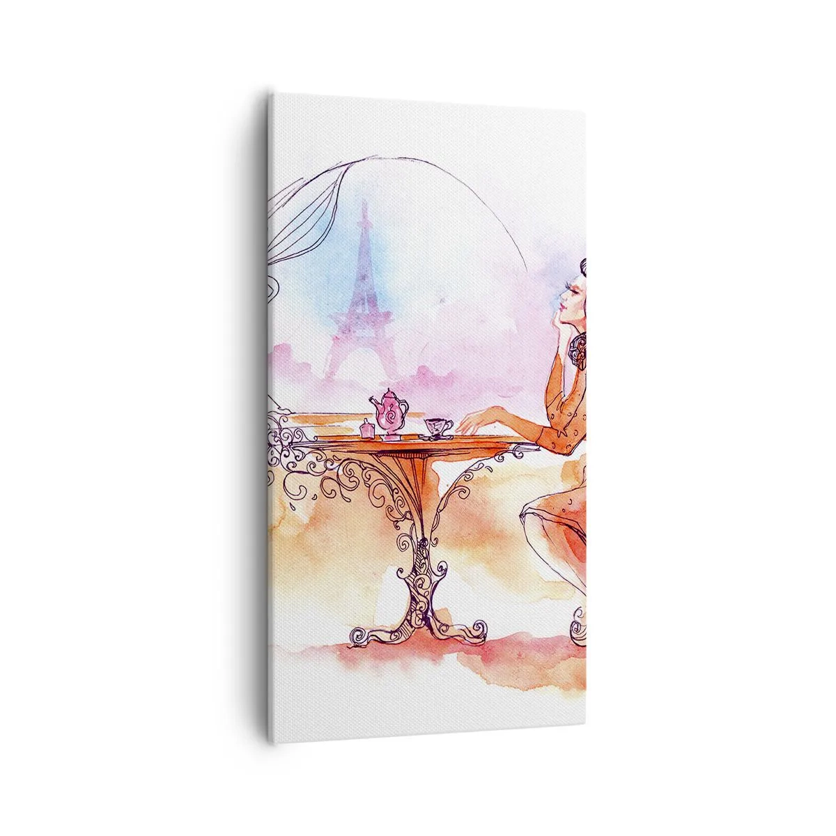 Tablou pe pânză - Șic parizian - 55x100 cm