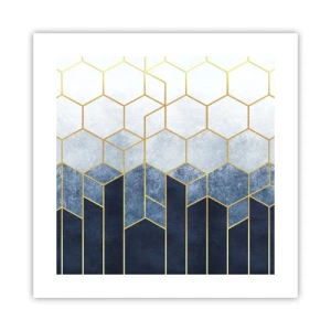 Poster - Compoziție în ritm sincopat - 40x40 cm