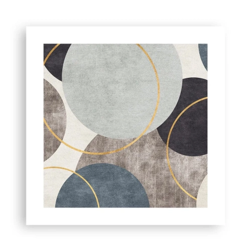 Poster - Roată cu roată - 40x40 cm