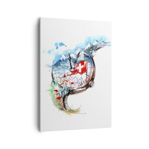 Tablou pe pânză - Spiritul Elveției - 50x70 cm