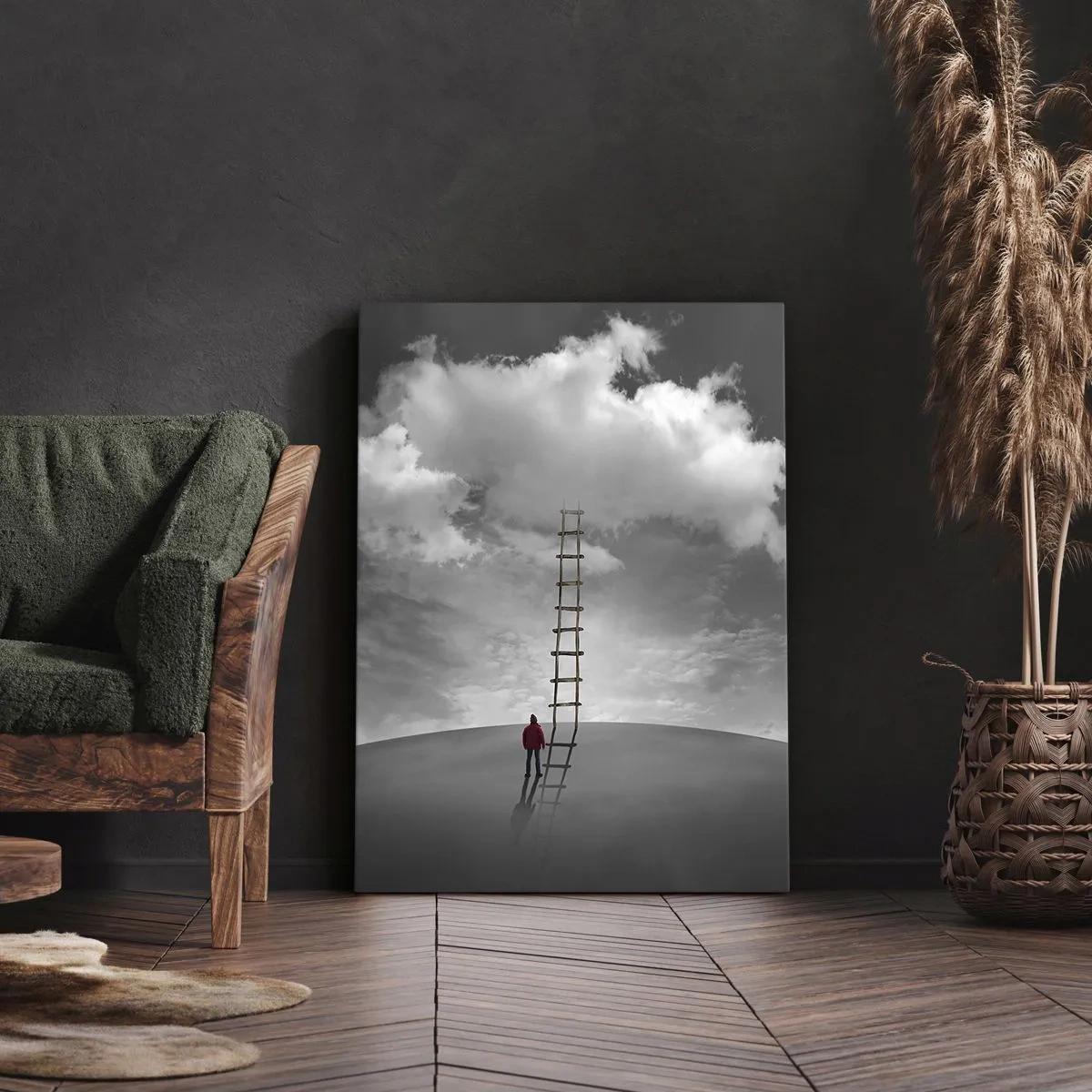 Tablou pe pânză - Orice este posibil - 70x100 cm