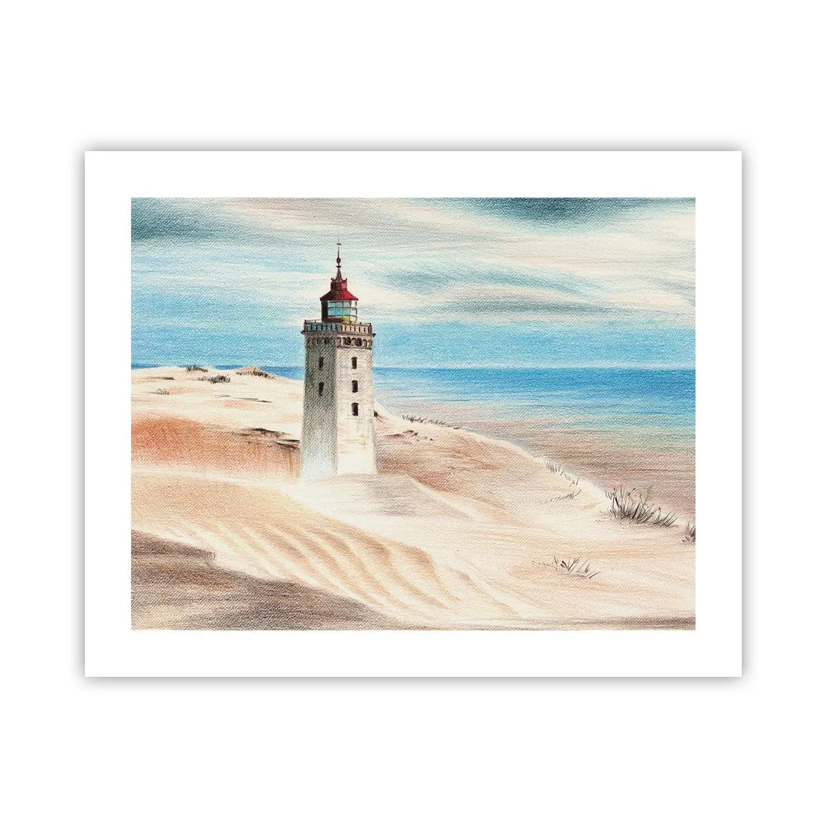Poster - Privind mereu marea - 50x40 cm