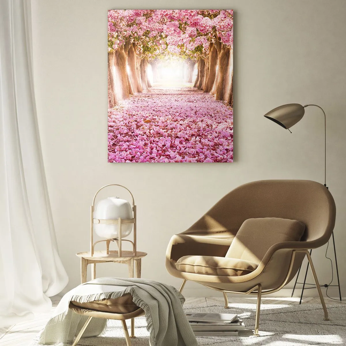 Tablou pe sticlă - Drumul spre paradis - 50x70 cm