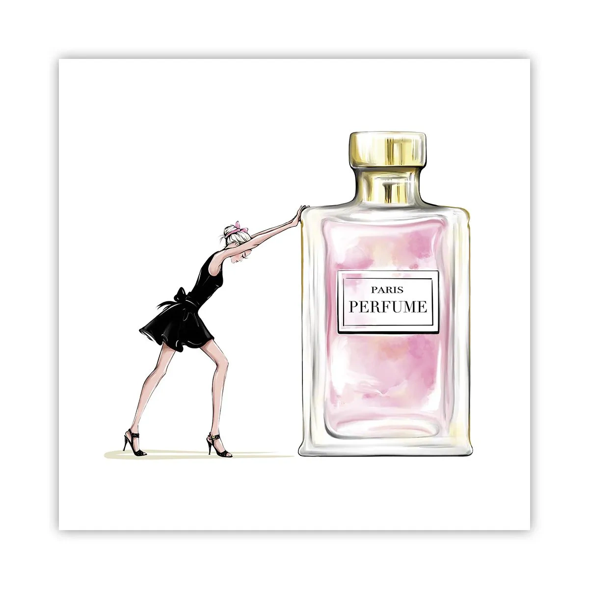 Poster - Esența feminității - 50x50 cm