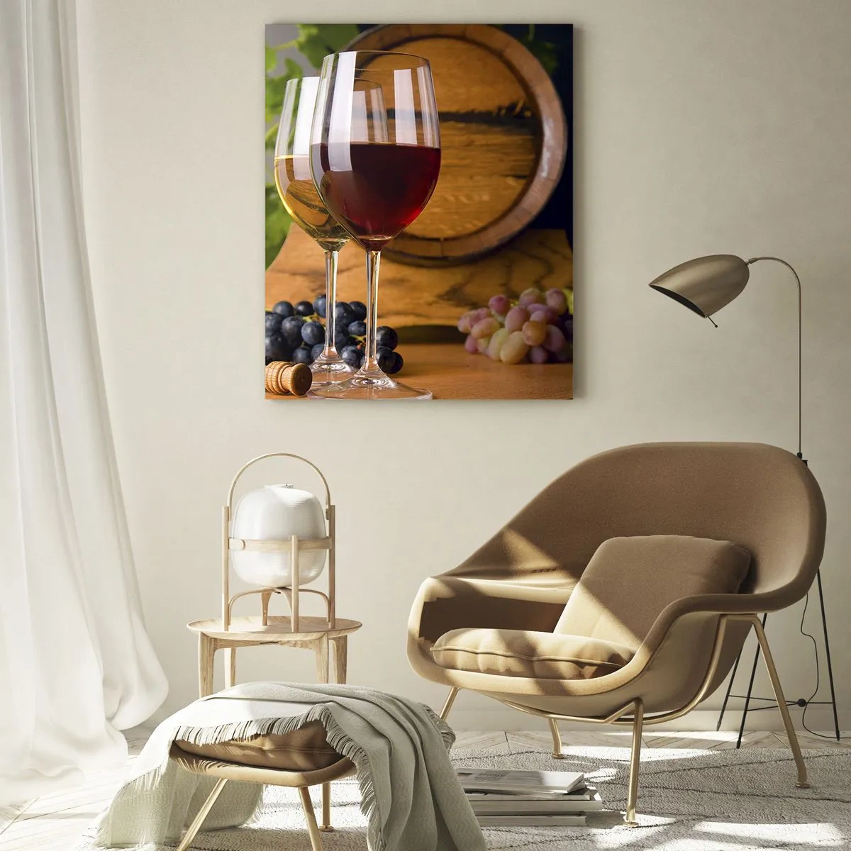 Tablou pe sticlă - Ca la vechii maeștri - 50x70 cm