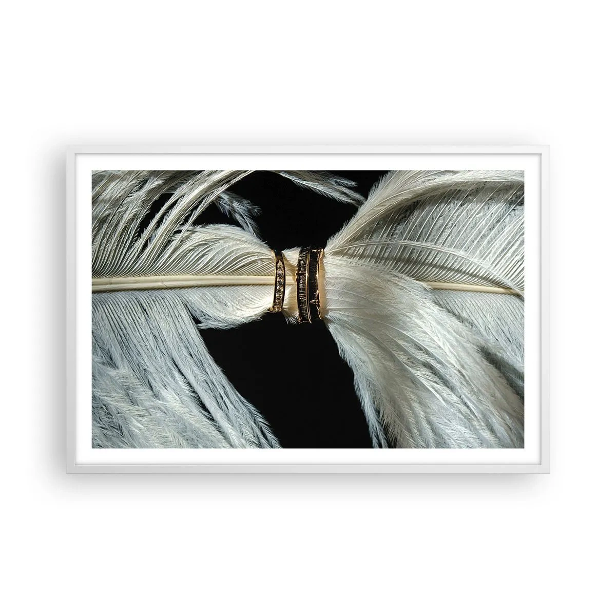 Poster în ramă albă - ...și nu te voi părăsi.. - 91x61 cm