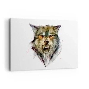 Tablou pe pânză - Nici un pas! - 120x80 cm