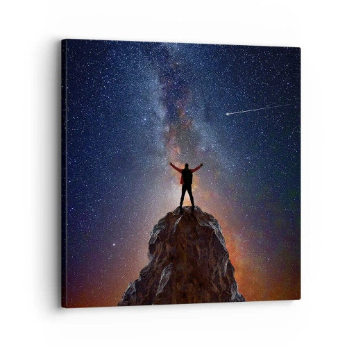 Tablou pe pânză - Puterea este cu mine! - 30x30 cm