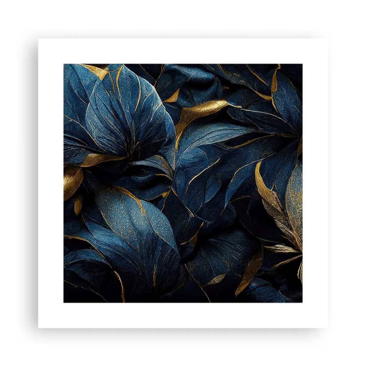 Poster - Căptușită cu aur - 40x40 cm