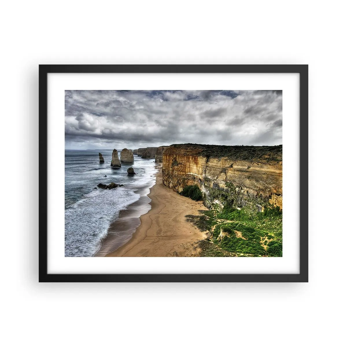 Poster în ramă neagră - Frumusețe brută - 50x40 cm