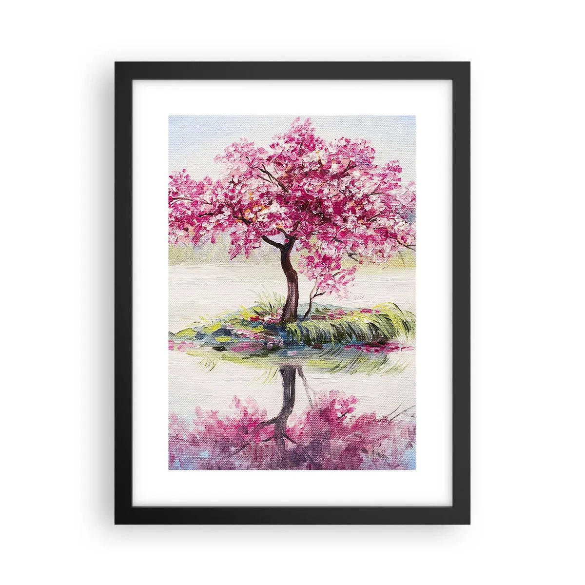 Poster în ramă neagră - Festivalul Primăverii - 30x40 cm