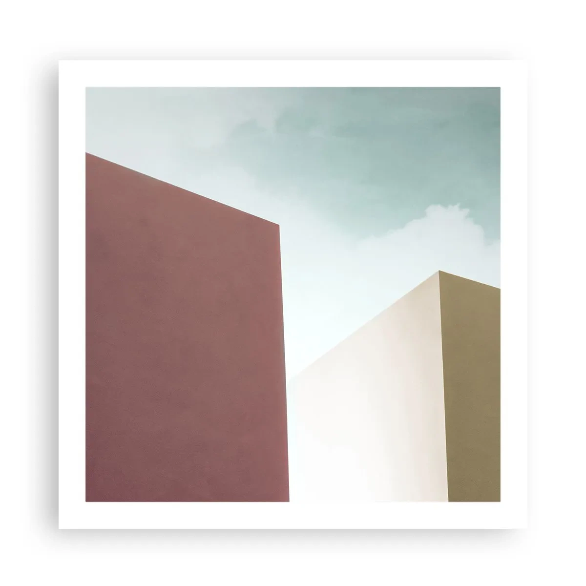 Poster - Geometria unei veri însorite - 60x60 cm