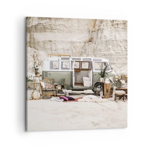 Tablou pe pânză - Să înceapă călătoria - 50x50 cm