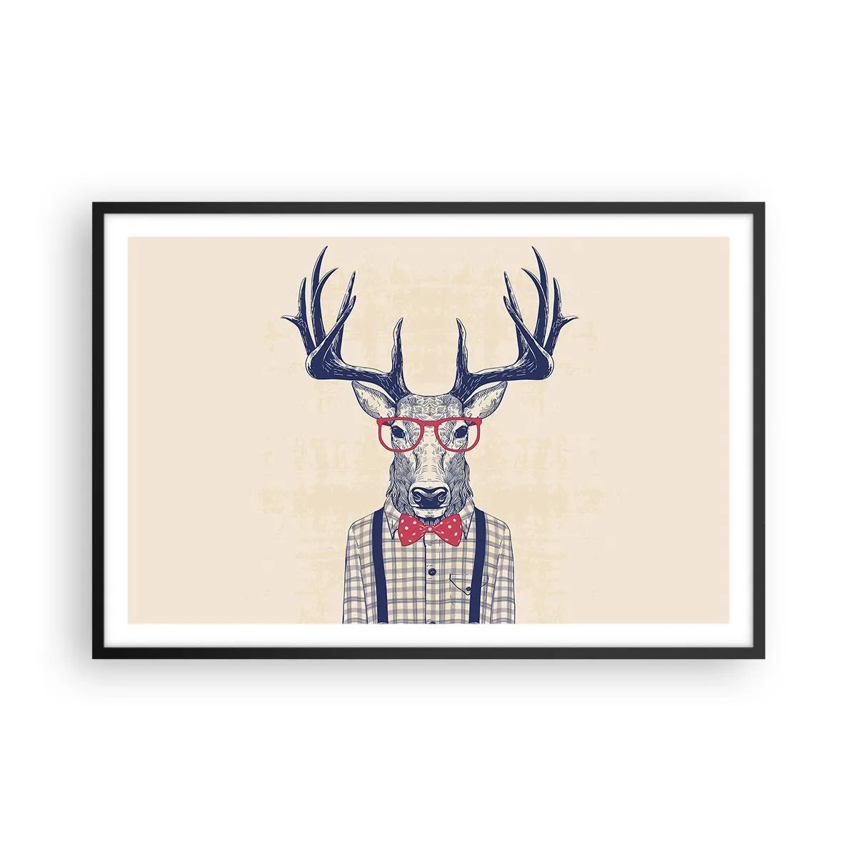 Poster în ramă neagră - O extravaganță jucăușă - 91x61 cm