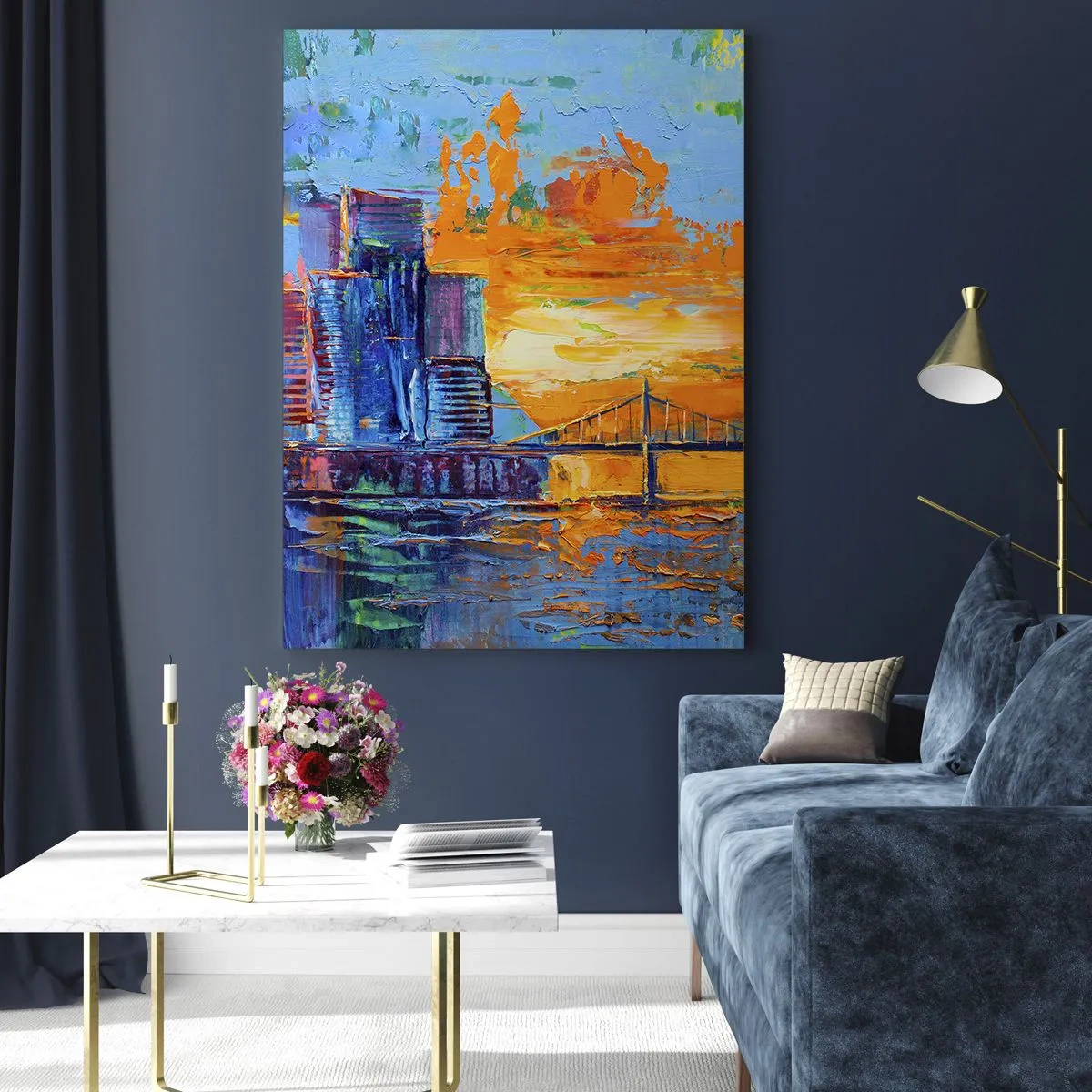 Tablou pe sticlă - Cultură și natură - 70x100 cm