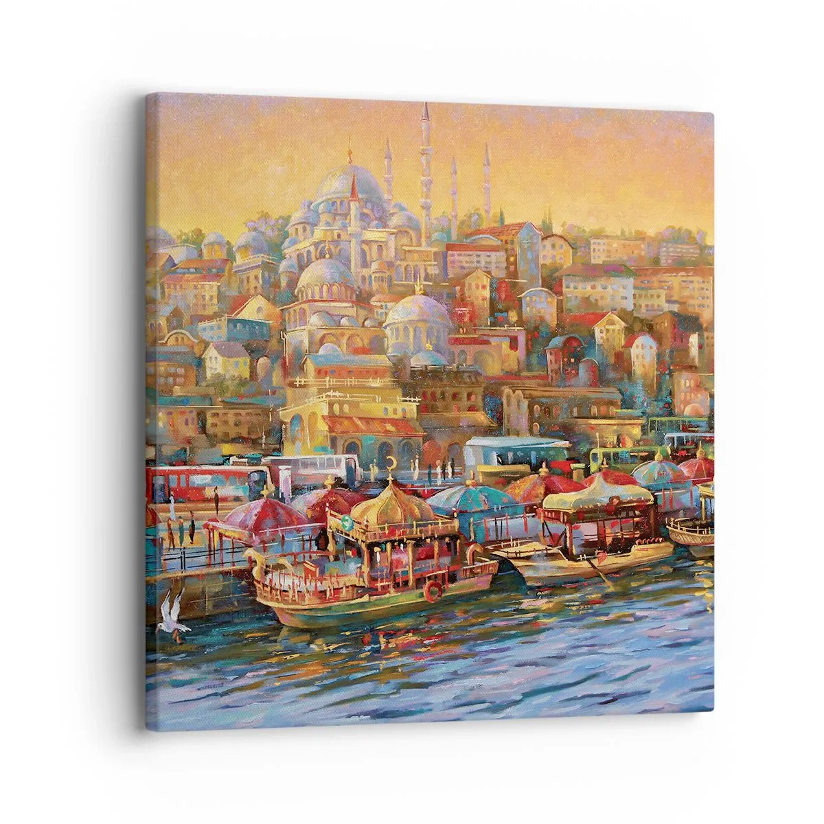 Tablou pe pânză - O poveste din Istanbul - 30x30 cm