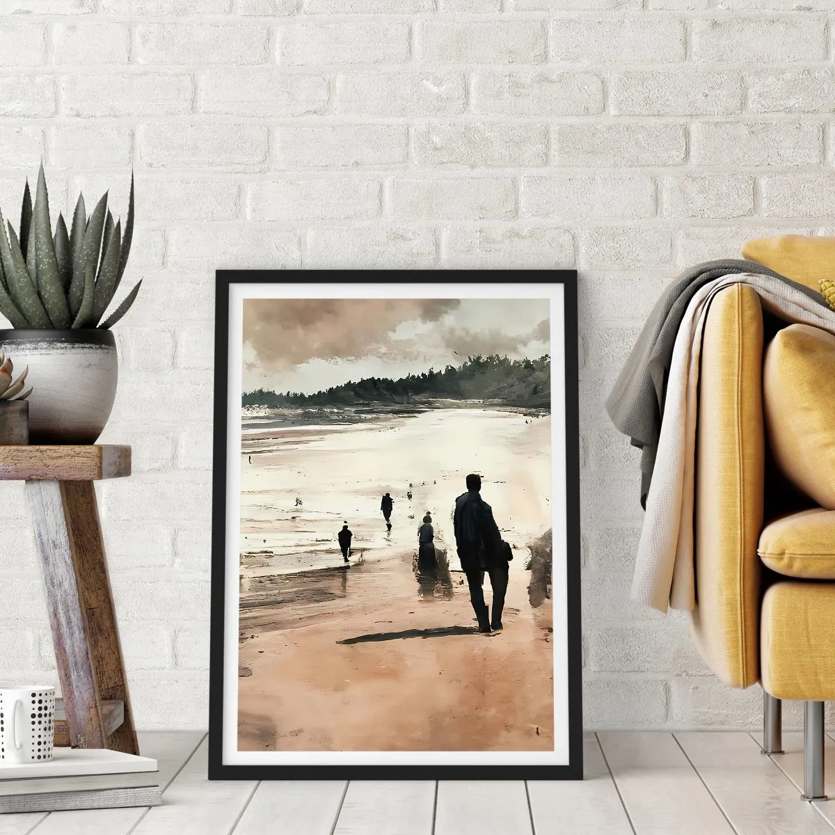 Poster în ramă neagră - Reamintiți - 70x100 cm