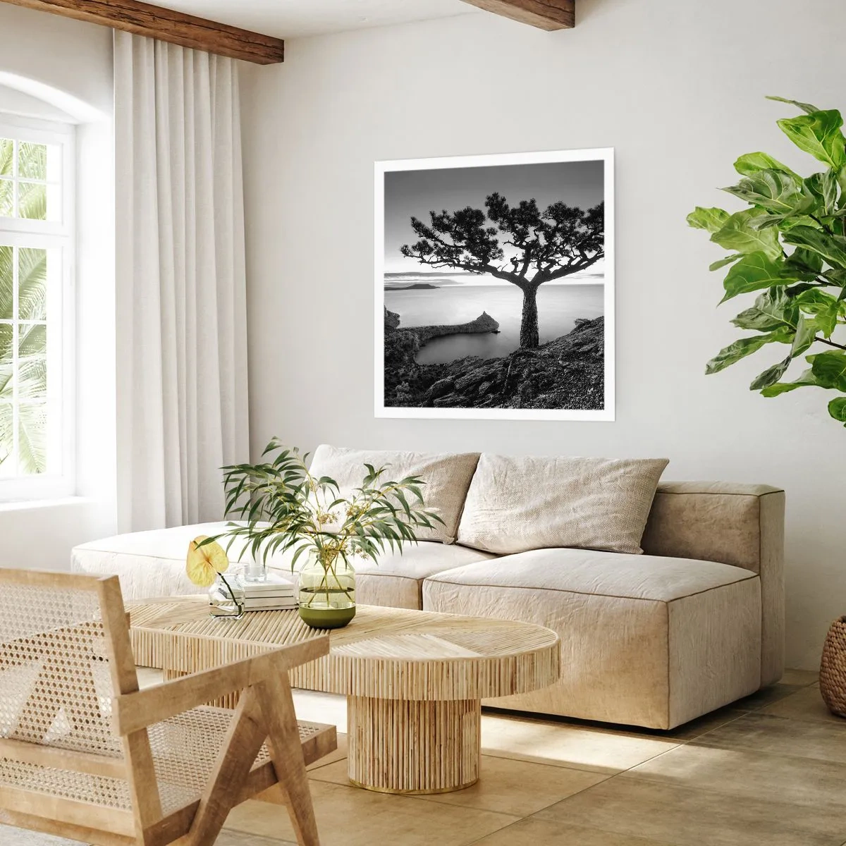 Poster - Liniște până la orizont - 50x50 cm