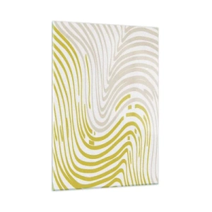 Tablou pe sticlă - Compoziție cu cambrare ușoară - 50x70 cm