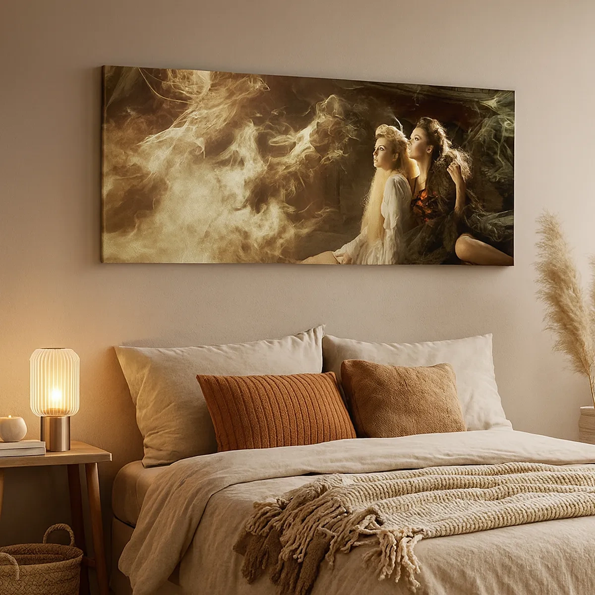 Tablou pe pânză - Și poezia s-a născut - 30x30 cm