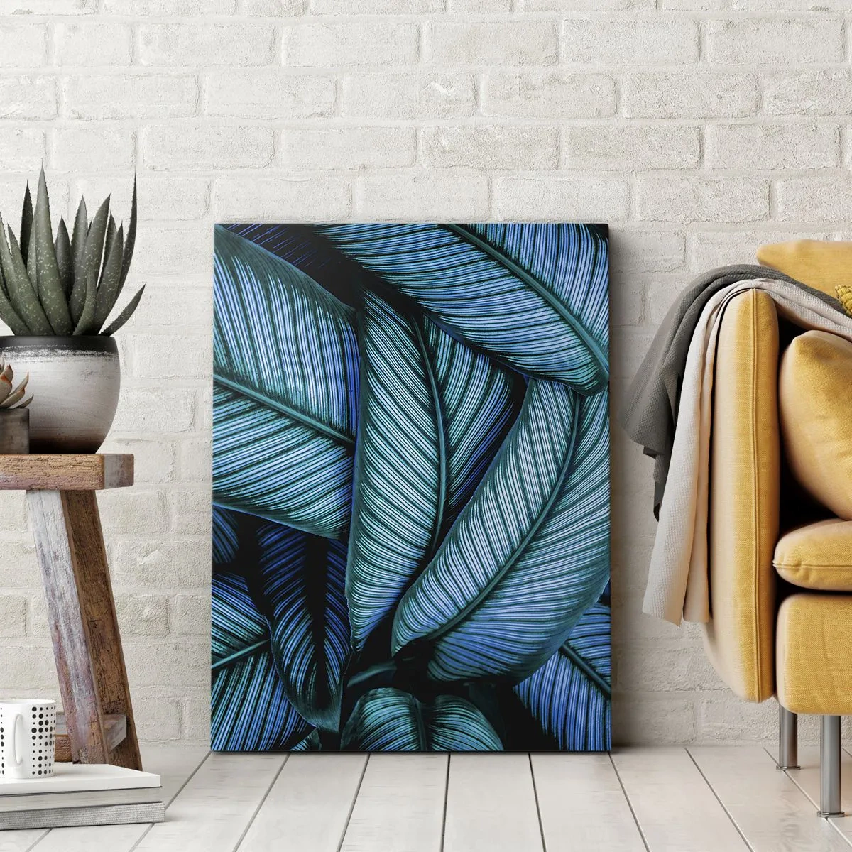 Tablou pe pânză - Linii de viață - 45x80 cm