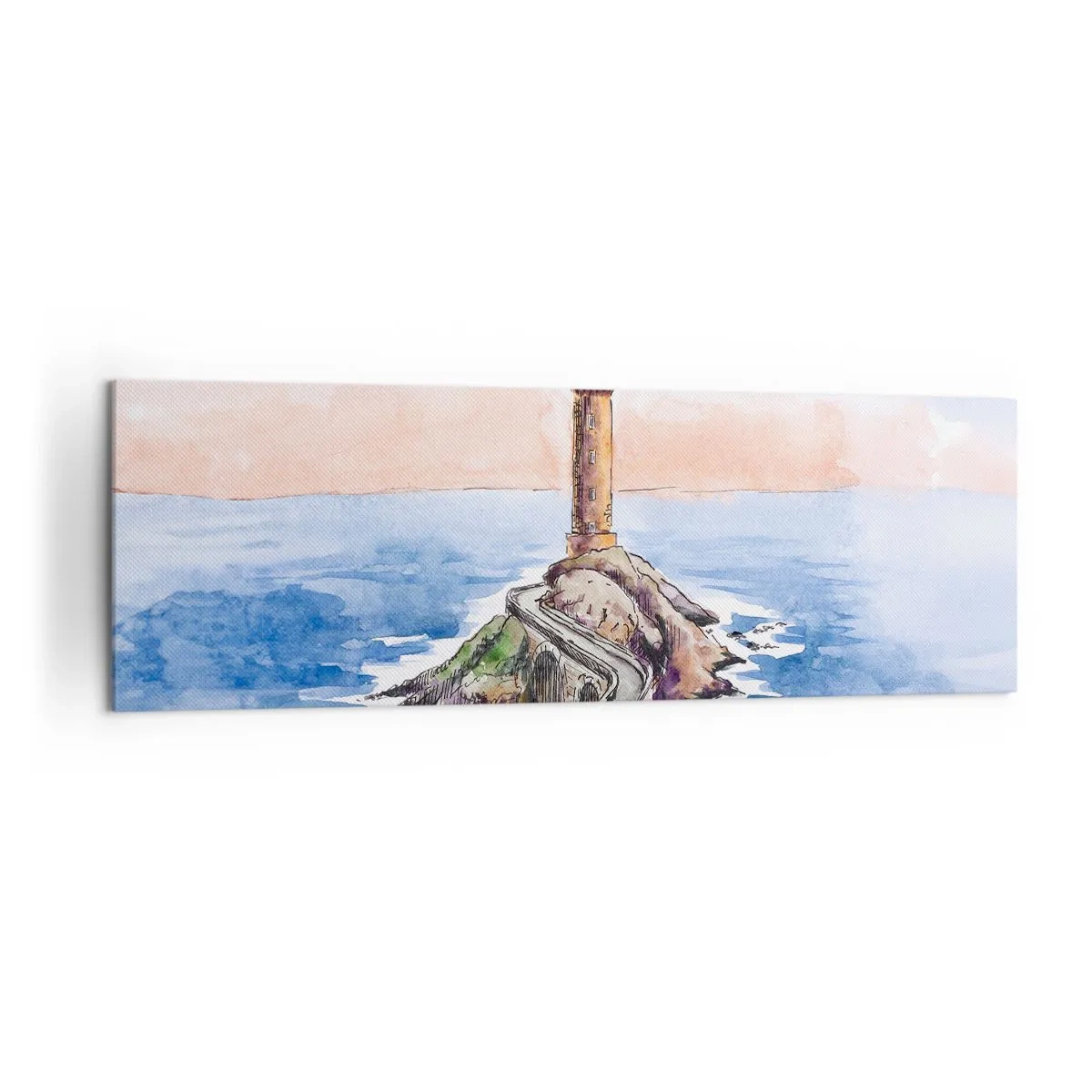 Tablou pe pânză - Cu fața la mare - 160x50 cm