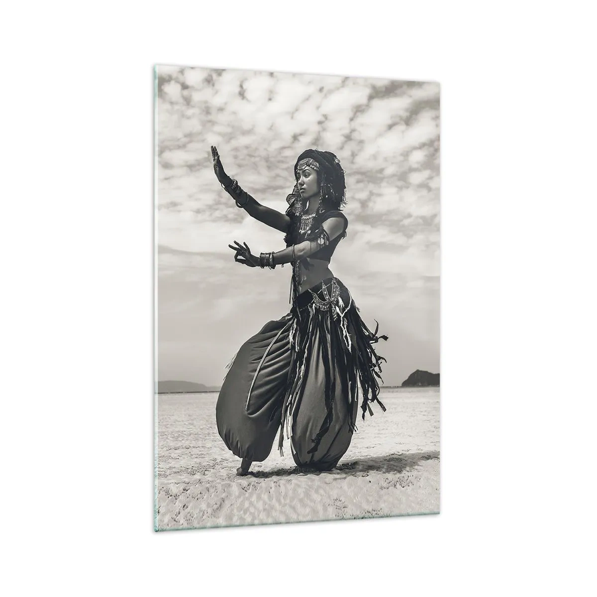 Tablou pe sticlă - Dansul insulelor sudice - 70x100 cm