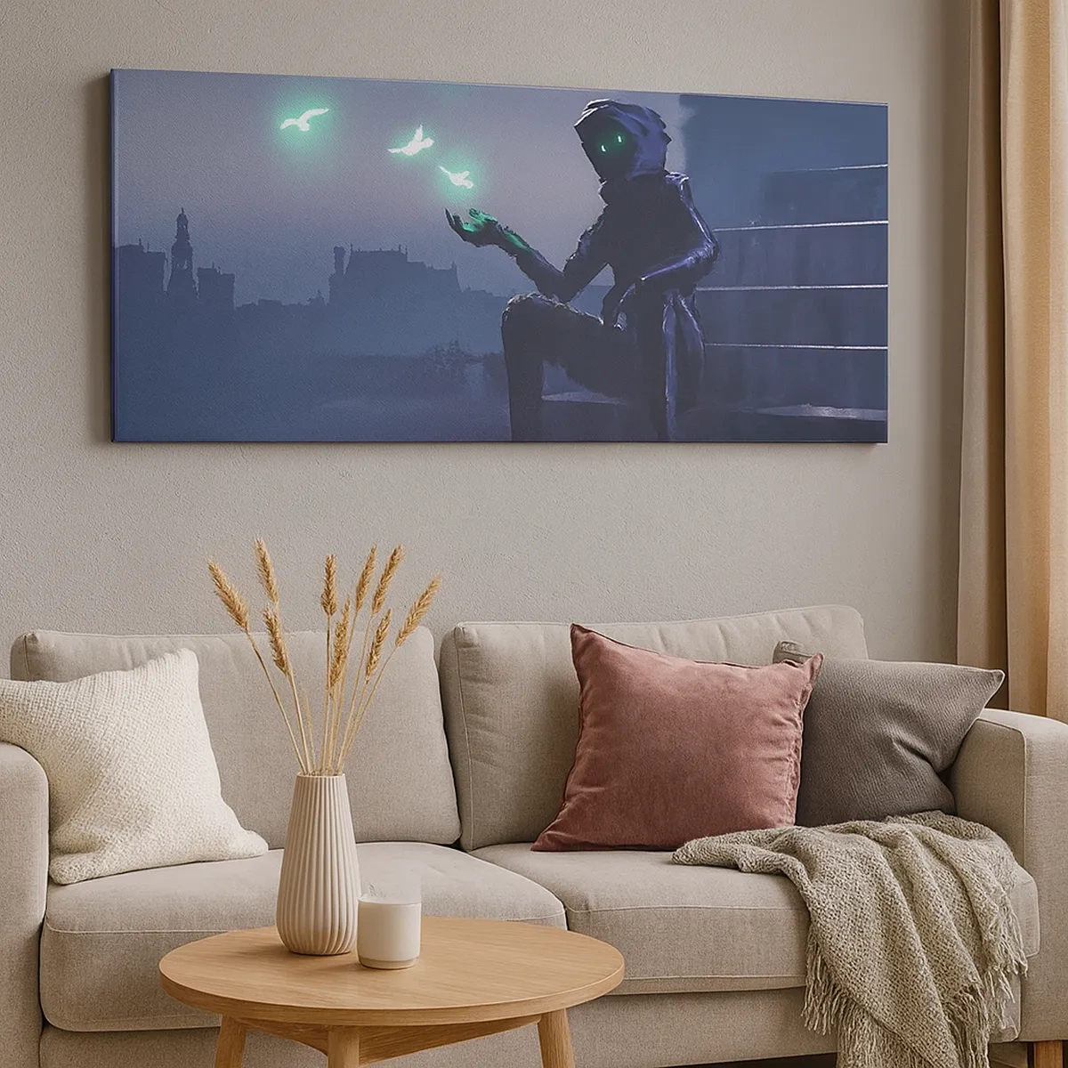 Tablou pe pânză - Viața se va întoarce - 30x30 cm