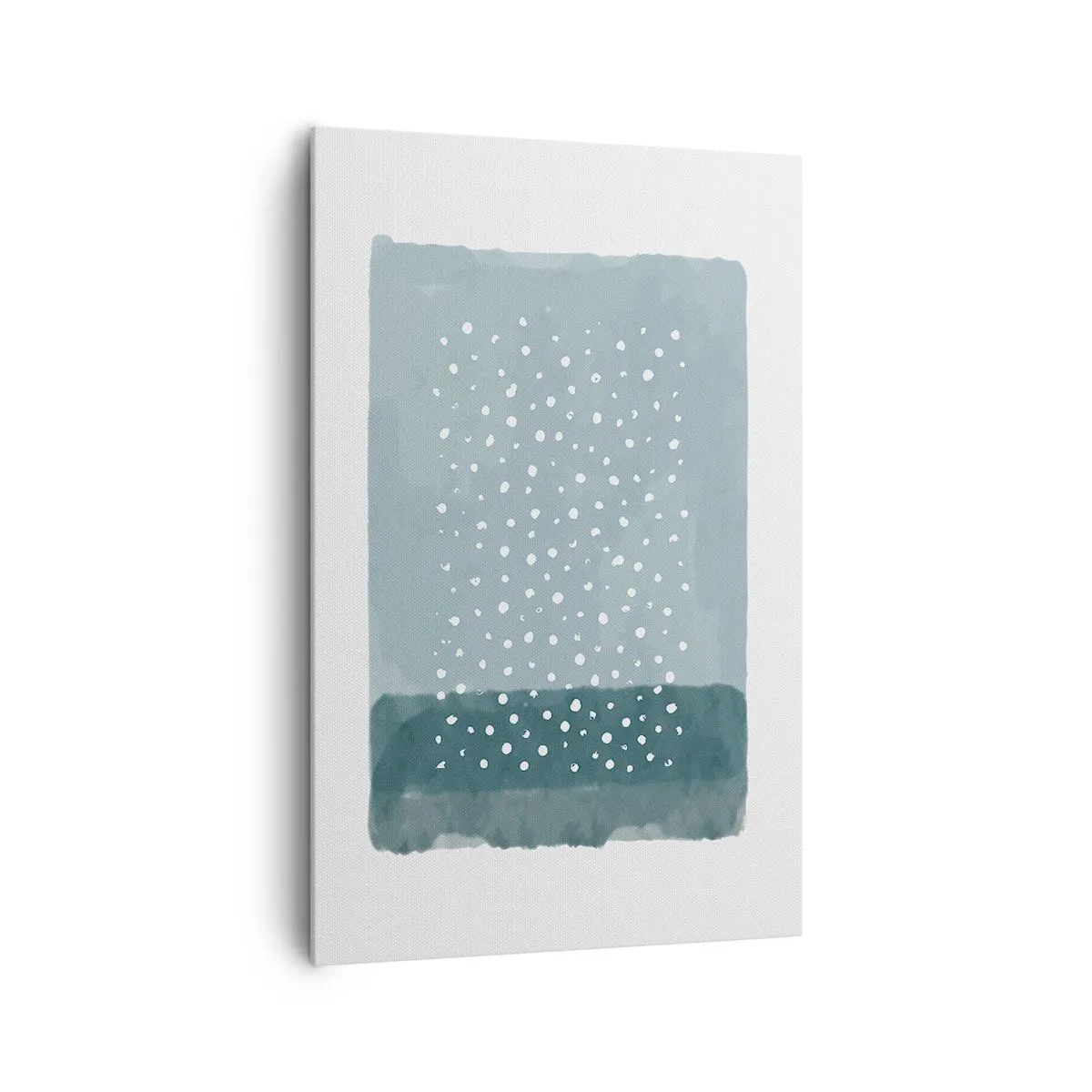 Tablou pe pânză - Crescute pe albastru - 80x120 cm