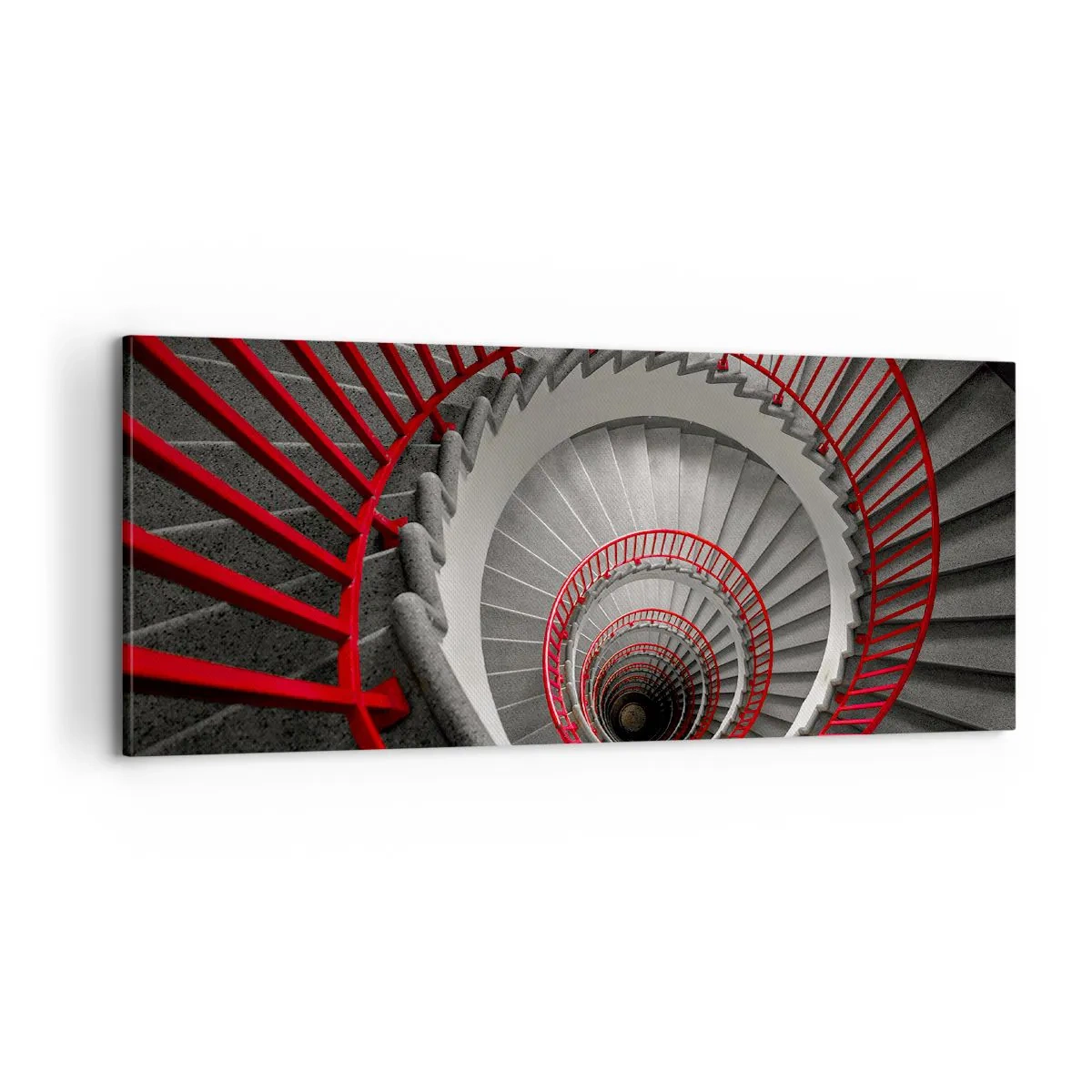 Tablou pe pânză - Jocuri arhitecturale - 100x40 cm