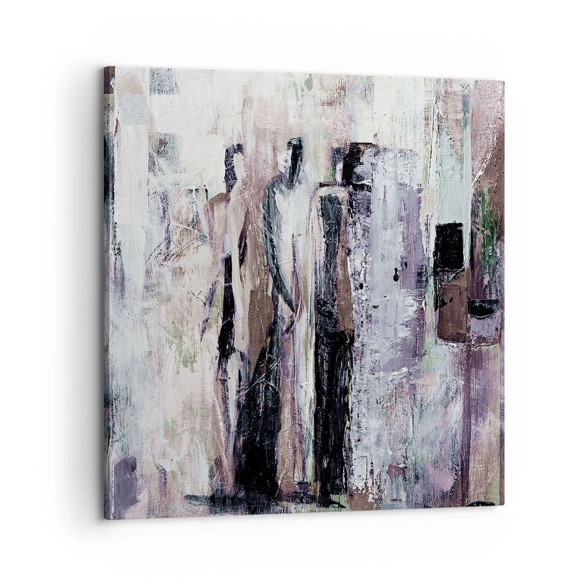 Tablou pe pânză - Cei trei misterioși - 60x60 cm
