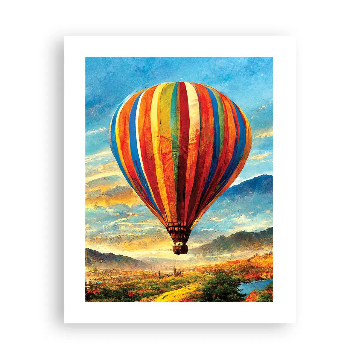 Poster - În liniște puteți vedea mai multe - 40x50 cm