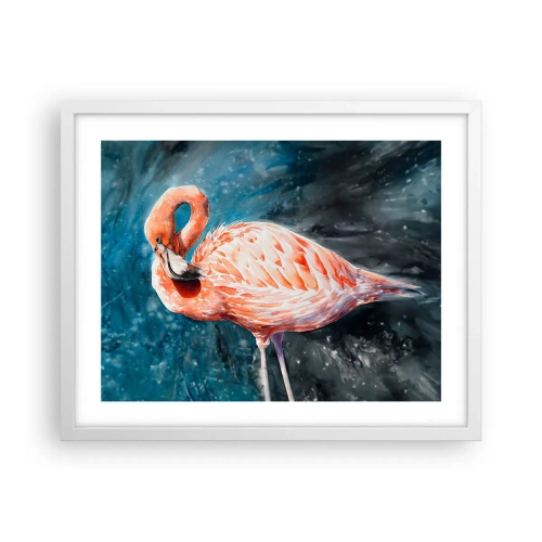 Poster în ramă albă - Decorativ prin natură - 50x40 cm