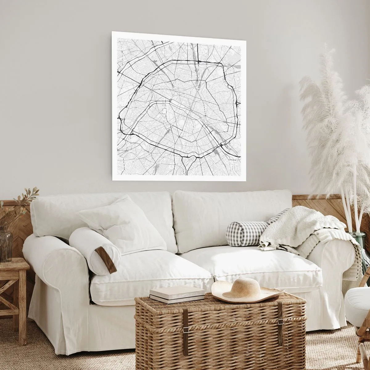 Poster - Floarea Parisului - 60x60 cm