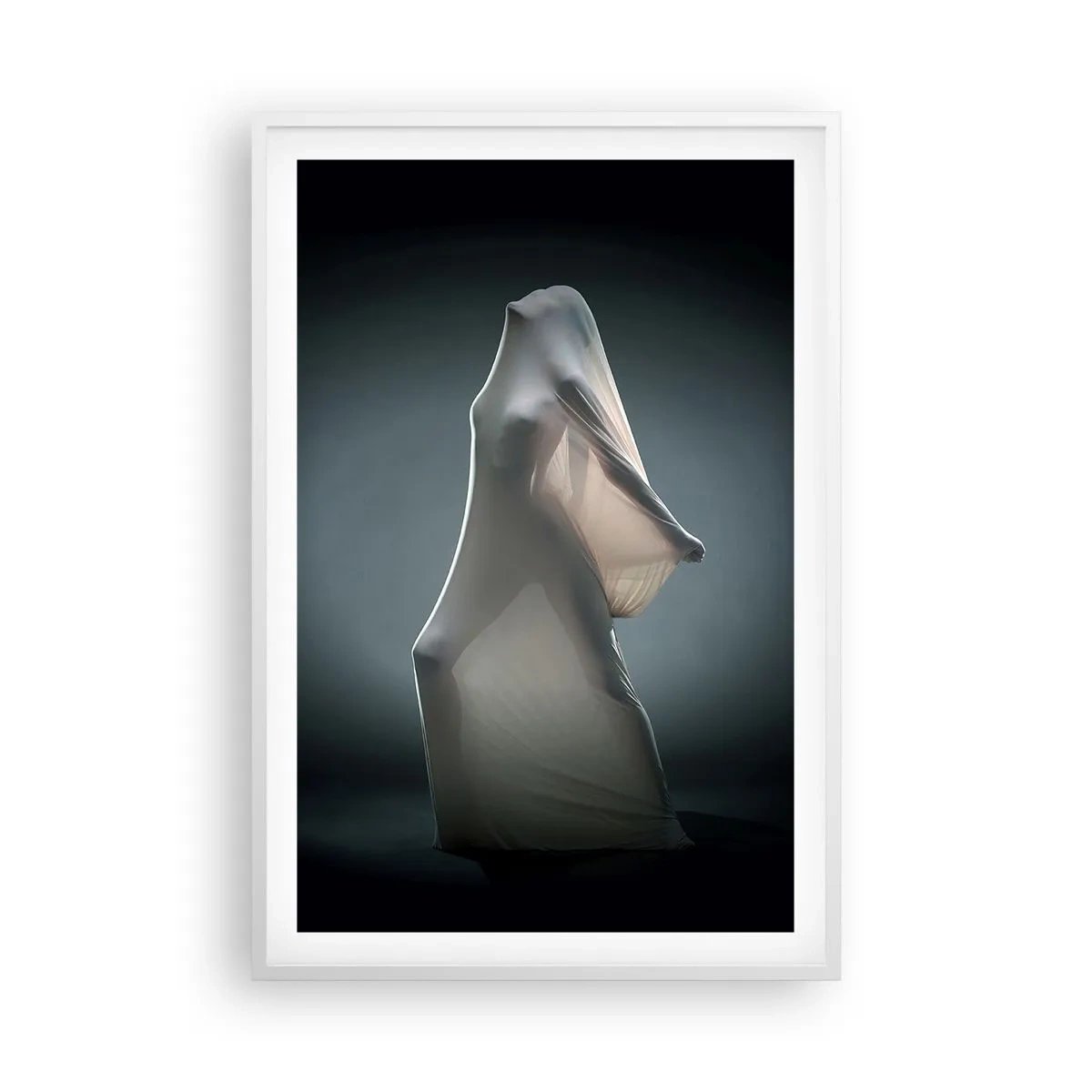 Poster în ramă albă - Dorințe ascunse - 61x91 cm