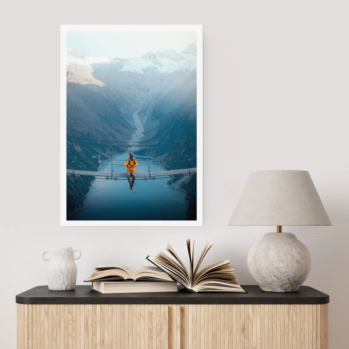 Poster - Încântat în suspensie - 70x100 cm